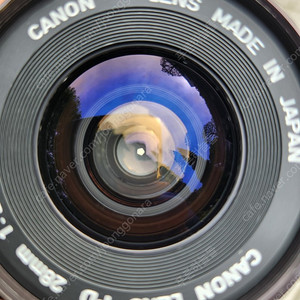 Canon FD 28mm f2.8 S.C. 올드렌즈