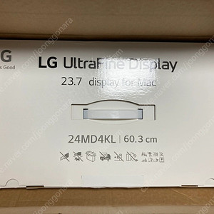 LG 울트라파인 24인치 모니터 24MD4KL