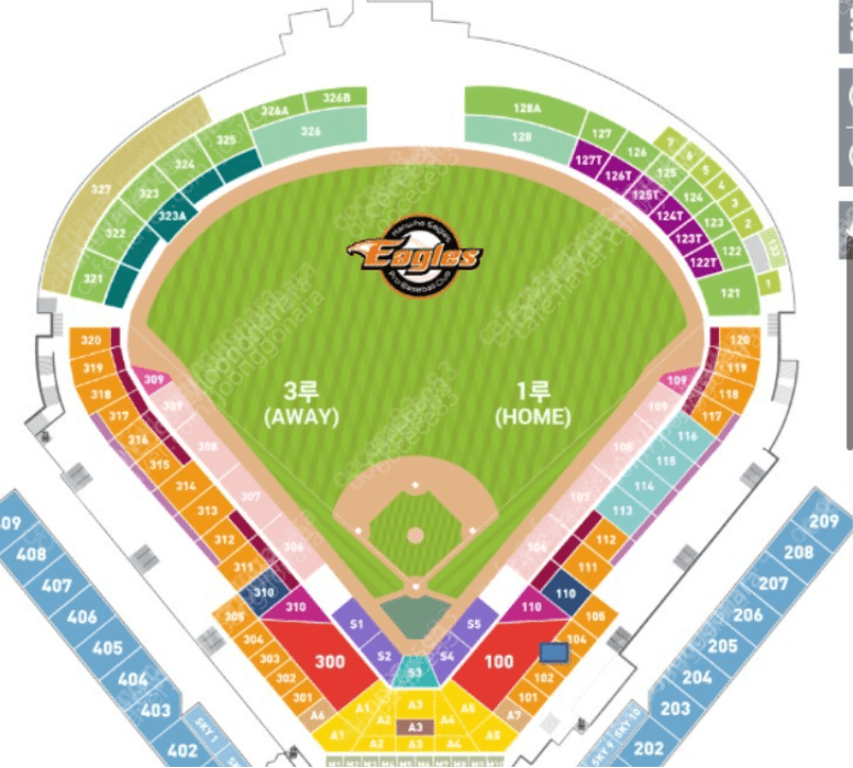 5/11일 (토) 한화이글스 vs 키움 1루 1층 2층 내야지정석 2연석/4연석