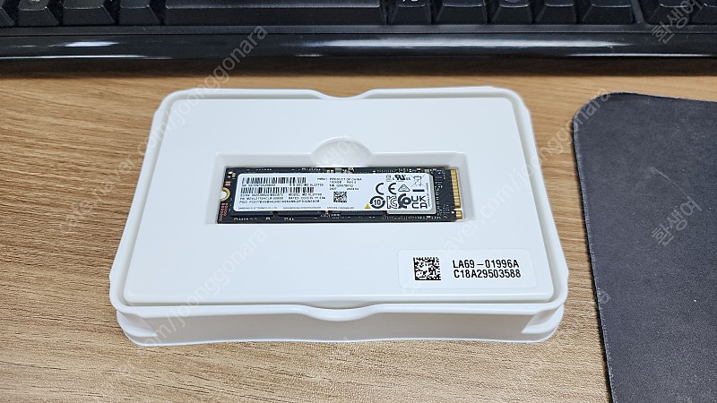 삼성 PM9A1 M.2 2280 NVMe 1TB 새제품 팝니다.