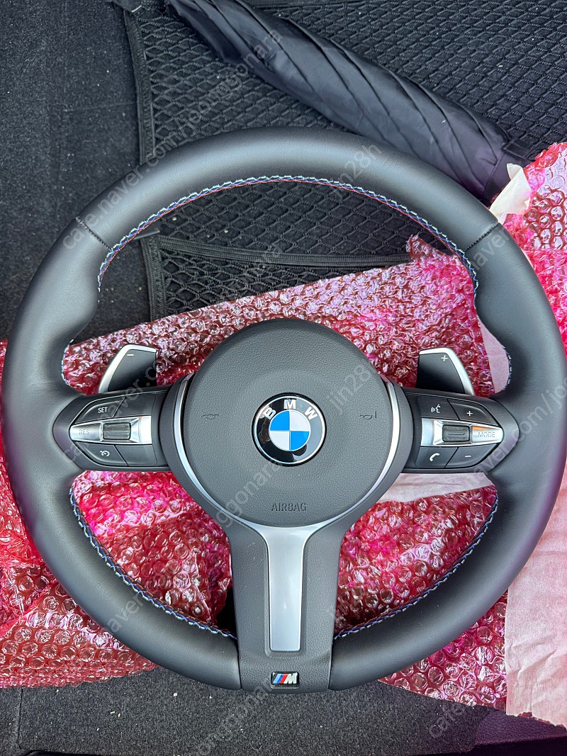 BMW F30 3시리즈 m팩핸들 정품 열선 진동 옵션