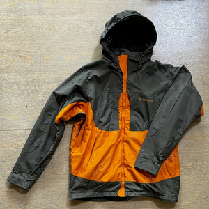 Columbia 컬럼비아 오렌지/카키 배색 봄가을용 남성용 등산복 (미국사이즈 M / 한국 100호) 정품