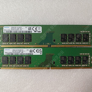 데스크탑용 램 DDR4 8G 2개일괄