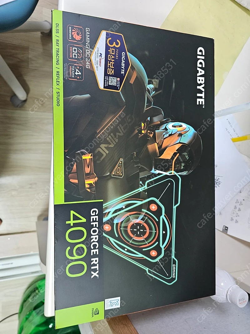 기가바이트 4090 Gaming OC D6X 24GB 중고 팝니다.