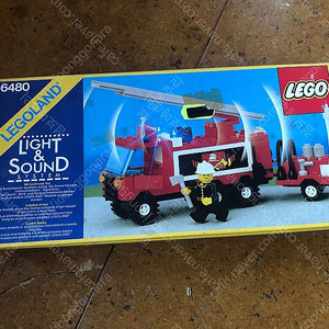 올드레고 레고랜드 마을시리즈 레고 6480 레고소방차 미개봉 새제품 판매합니다