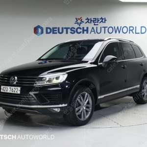 중고차 폭스바겐 더 뉴투아렉(2세대F/L) 3.0 V6 TDI 블루모션 [1,700만원] 중고차전액할부 ★ 여유자금 ★ 수원 ★