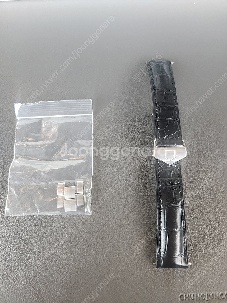 태그호이어 엘리 스트랩과 디버클(미사용)--1