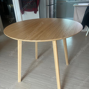 이케아 oppli 대나무 원형 테이블