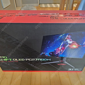 ASUS PG27AQDM OLED 모니터 27인치 QHD 240Hz 풀박스 판매합니다.