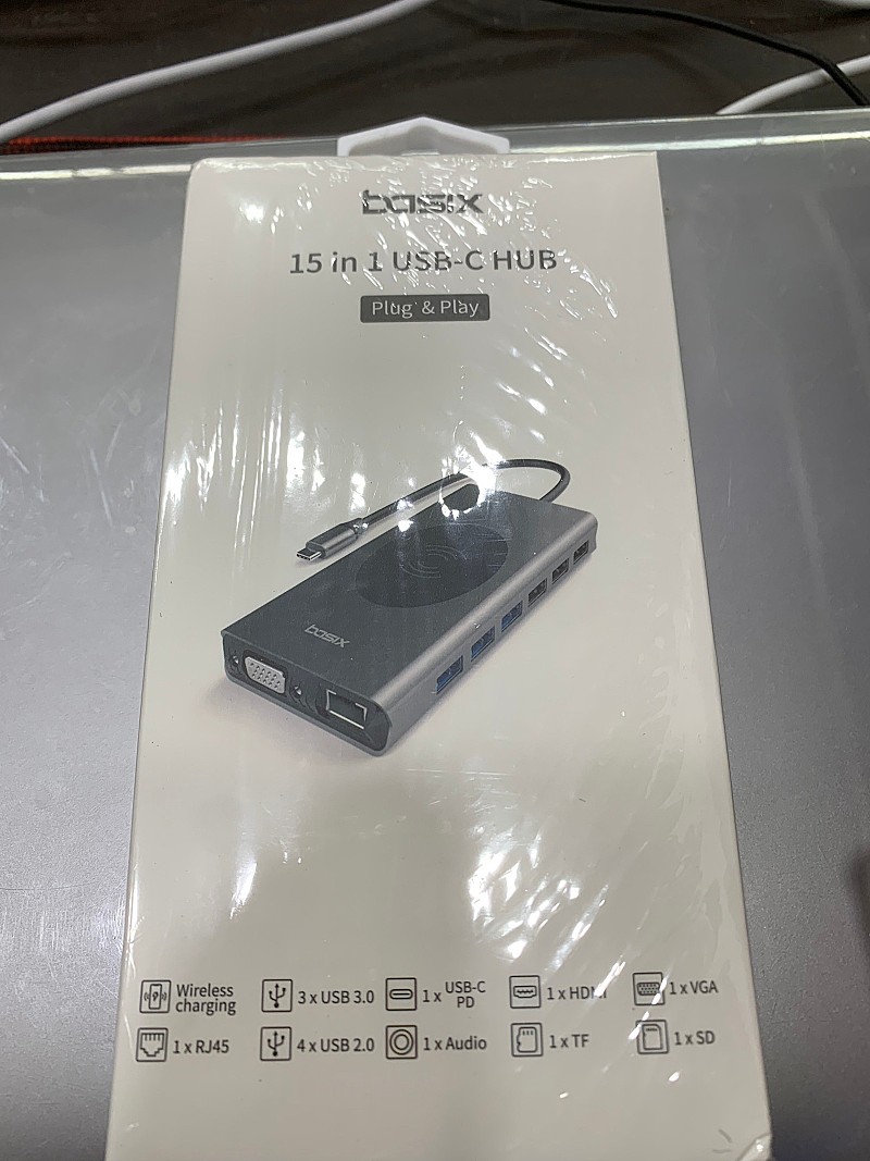 basix BX15W (14포트/USB 3.0 Type C)