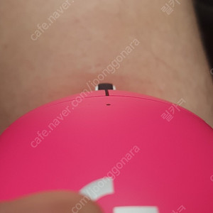 지프로x슈퍼라이트 무선마우스 1세대 팝니다(핑크)(pink)