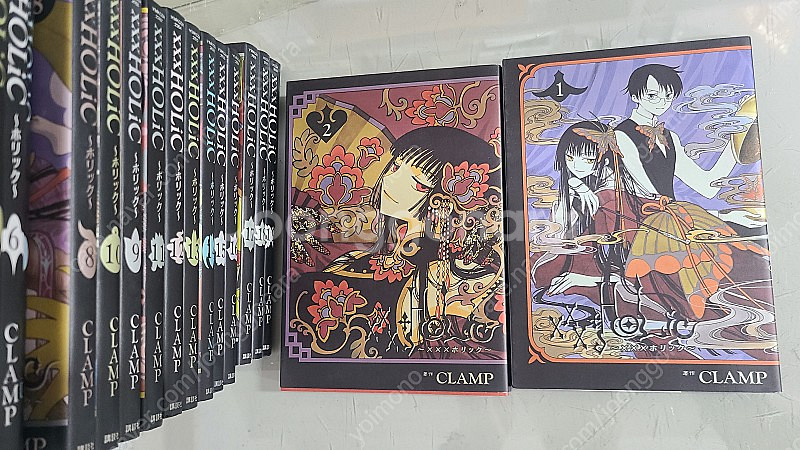 일본어 원서 xxxHolic 1~19권 택포--0