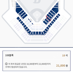 5월 10일 NC다이노스 : 삼성라이온즈 1루 내야 108블럭 끝 2자리 시즌권 좌석