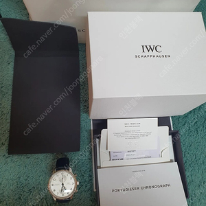 IWC 포르투기저 3716 크로노그래프 판매합니다