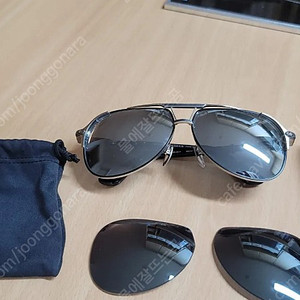 (신동급, 레어템, 정품) 크롬하츠 페이널(painal) 보잉 선글라스 실버모델 판매합니다 크롬하츠 선글라스