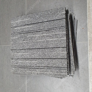 카페트 타일 50cm x 50cm 타일카펫 새상품 미끌림방지 PVC 방염