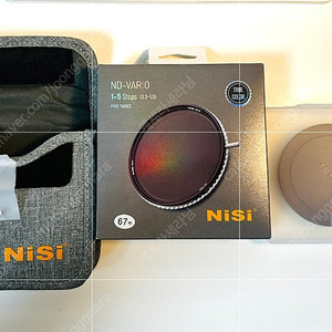 니시 NISI TRUE COLOR 가변필터 67mm 미사용품