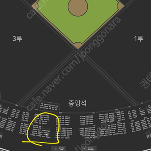 5/11(토) 롯데자이언츠 사직야구장 테이블통로2연석 외야2연석