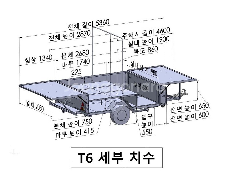 신화트레일러 TTR6 (T6) 2018년식--8