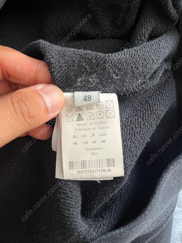 우영미 후드 48사이즈 판매합니다--2