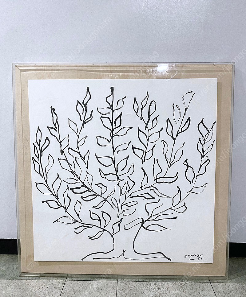 앙리마티스 플라타너스 나무 아트포스터 대형 캔버스 그림액자 인테리어액자