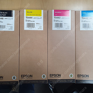 EPSON STYLUS PRO 4000/4400/9600 잉크 T5448 T544800 T5444 T544400 T5443 T544300 T5442 T544200