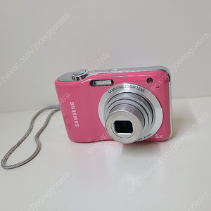 삼성 VLUU ES30 핑크색 빈티지 디지털 카메라