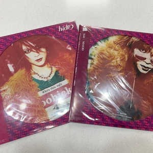 [미개봉] 히데(hide) 양면픽쳐 레코드 LP (완전수주 제작 한정판 Vinyl) 초특가판매_X JAPAN