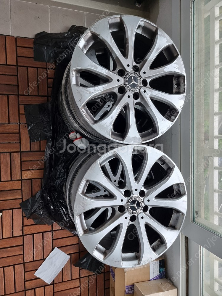 벤츠 W213 18인치 정품 익스클루시브 휠--2