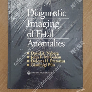 [의학도서,의학서적] Diagnostic Imaging of Fetal Anomalies(영상의학과 책)판매합니다.