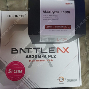 라이젠 5600 + Colorful BATTLE-AX A520M-K M.2 V14