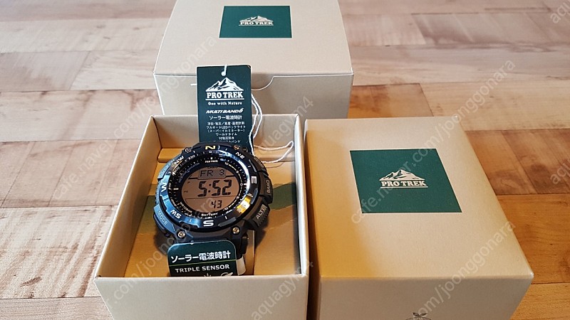 casio pro-trek prw-3400 카시오프로트렉 전파시계 등산시계 신상품 새제품 가격인하