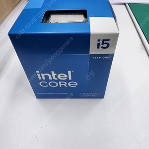 미개봉 인텔 코어i5-14세대 14400F (랩터레이크 리프레시) (정품) 미개봉 팝니다.