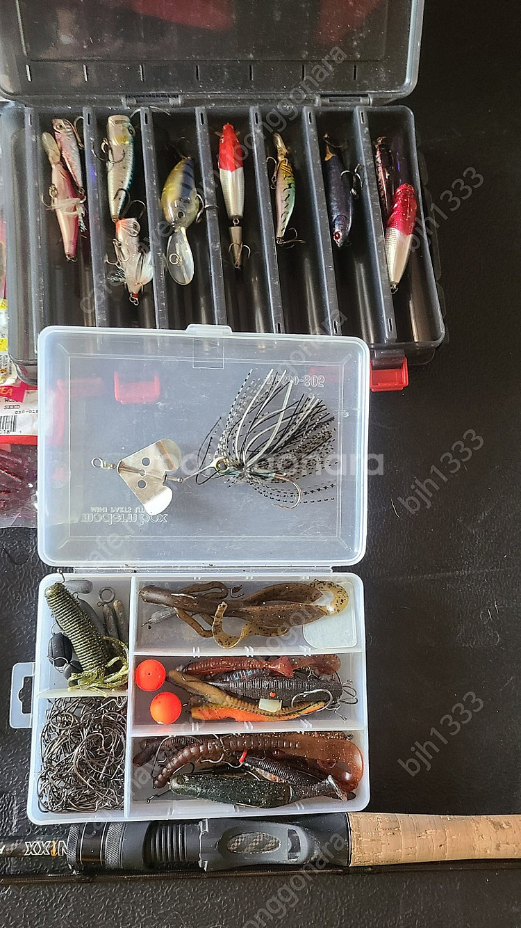 닉스팝2 울터레인 2 우라노 낙씨 미끼 웜 루어 가방 팔아요--4