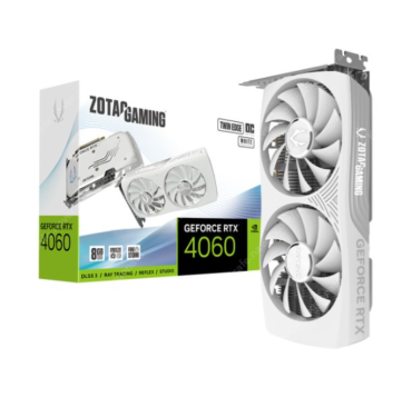 (미개봉)조텍 GAMING 지포스 RTX 4060 TWIN Edge OC D6 8GB White <38만원>