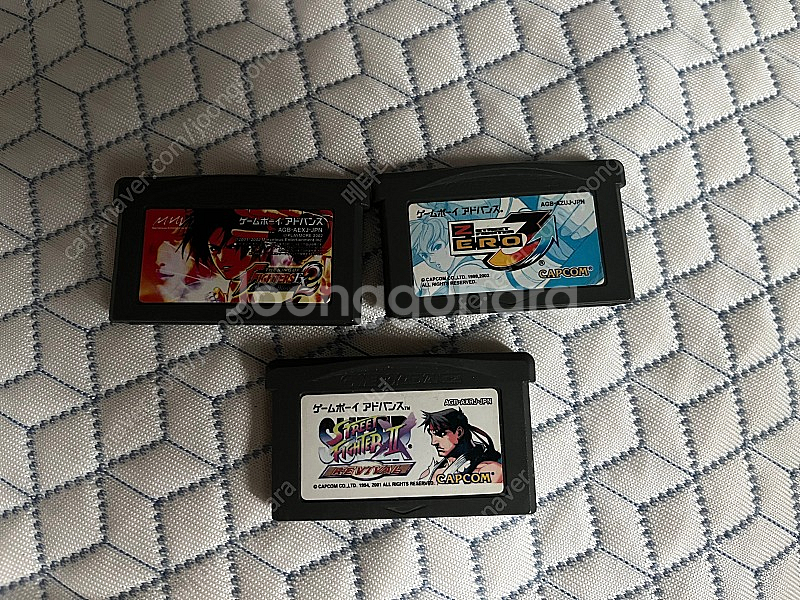 GBA 스파2, 제로, 킹오브파이터즈2 팝니다--0