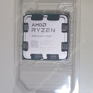 AMD 라이젠 7500F 벌크 팝니다.