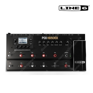 Line6 POD HD500X 라인식스 기타이펙터 멀티이펙터 풋컨트롤러