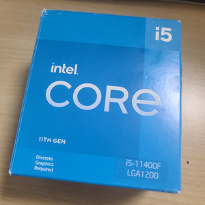 인텔 I5 11400F CPU