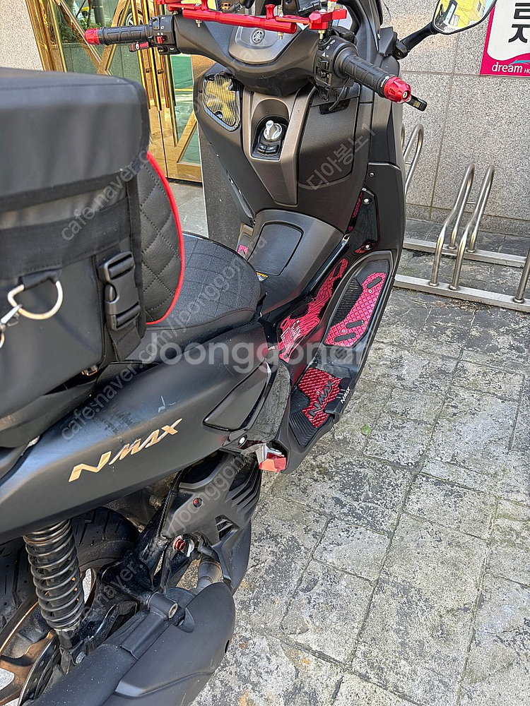 Nmax125 13800km 배달세팅 판매--4
