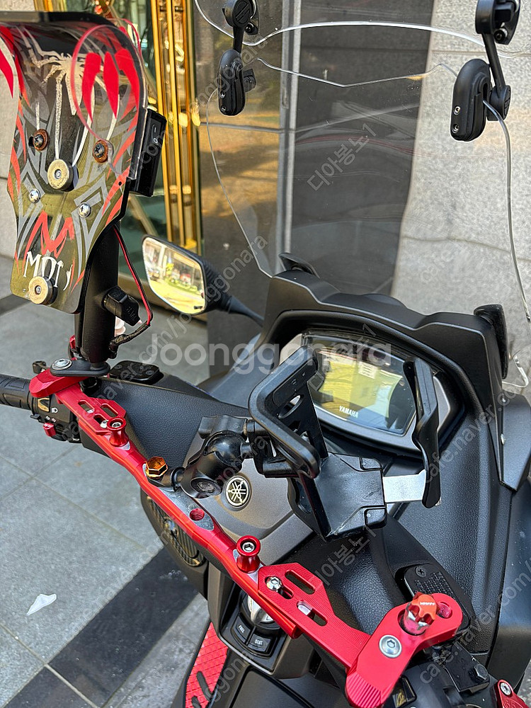 Nmax125 13800km 배달세팅 판매--5