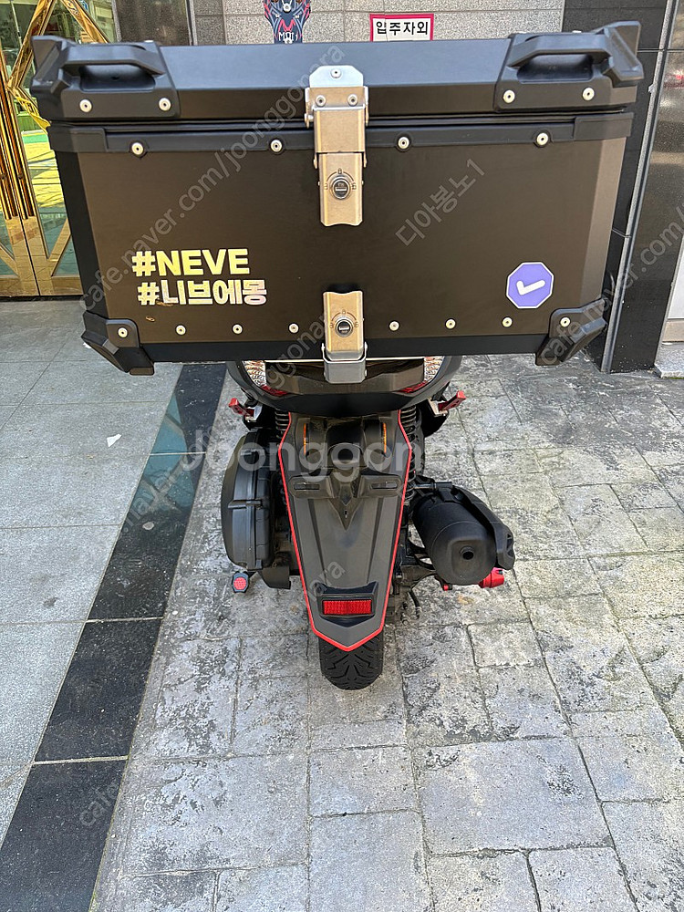 Nmax125 13800km 배달세팅 판매--6