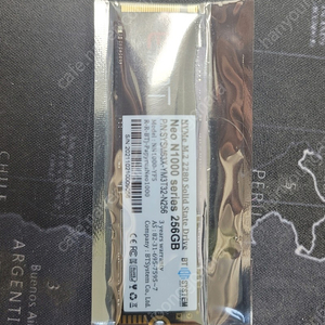 SSD 256기가 NVMe M.2 2280 SSD 256GB Neo N1000 series 새상품 팝니다. 택포3만원