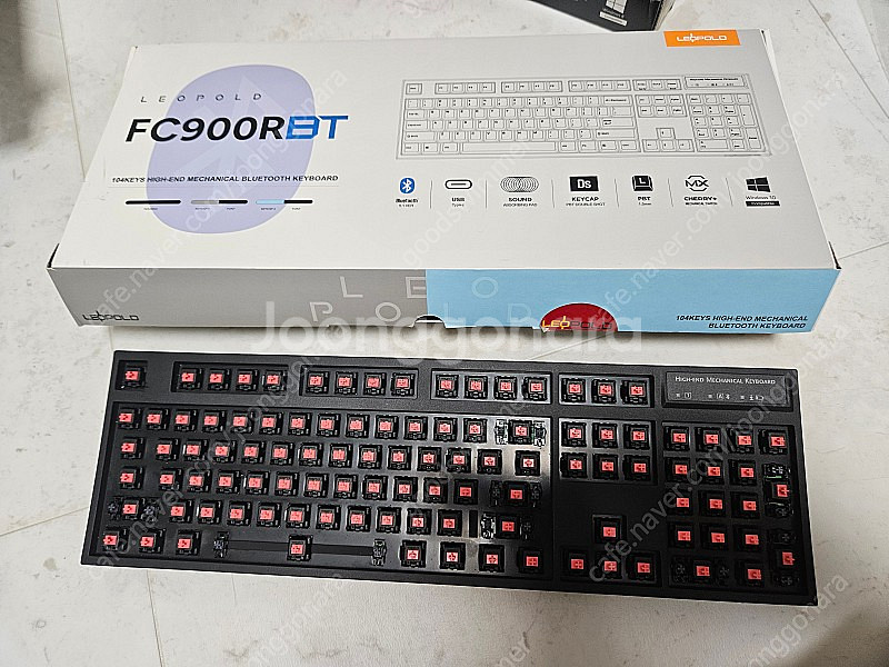 레오폴드FC900RBT 그레이블루 저적 영문 팝니다.--1