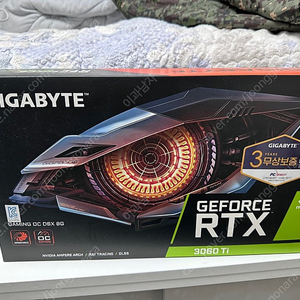 기가바이트 지포스 RTX 3060 Ti Gaming OC D6X 8GB 피씨디렉트 / AS 26년 4월까지