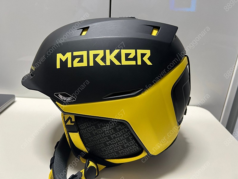 23/24 마커 스키 헬멧, 고글 피닉스2 밉스 옐로우 L / 스쿼드론 마그넷 블랙 변색고글