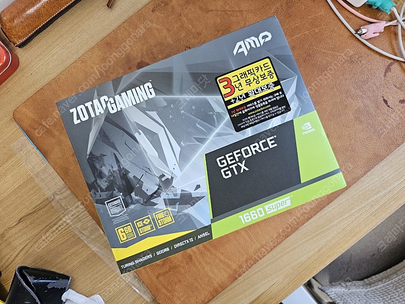 ZOTAC 조텍 GTX 1660 슈퍼 SUPER AMP 6GB