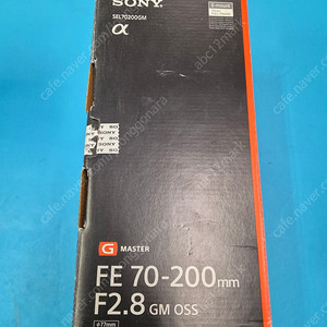 소니 FE 70-200mm F2.8 GM OSS (금령) 팝니다.