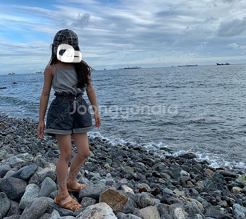 푸아송 헤이 에끌레어 반바지 블라우스--0