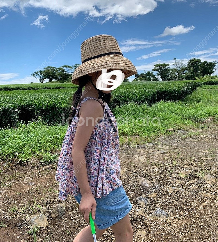 푸아송 헤이 에끌레어 반바지 블라우스--8